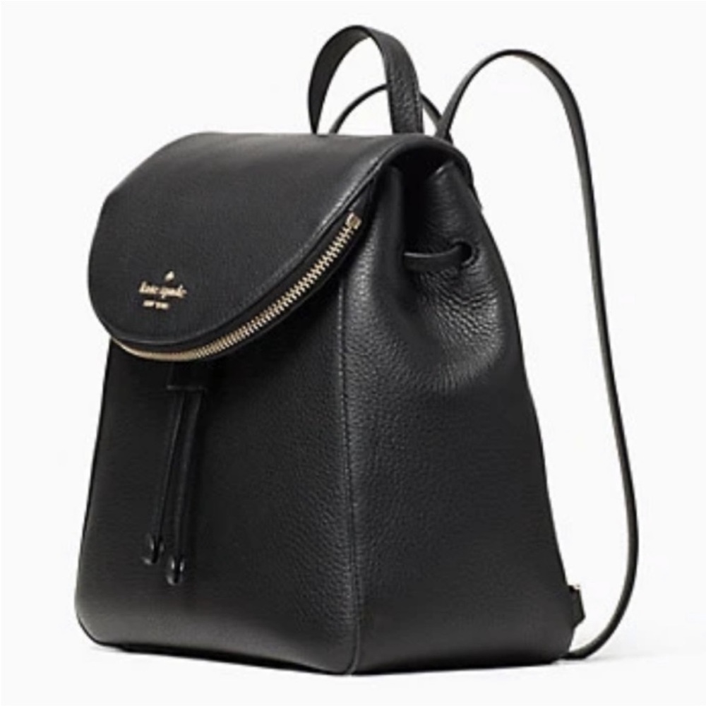 Kate Spade Leila Medium Backpack Black - Picture 1 of 13